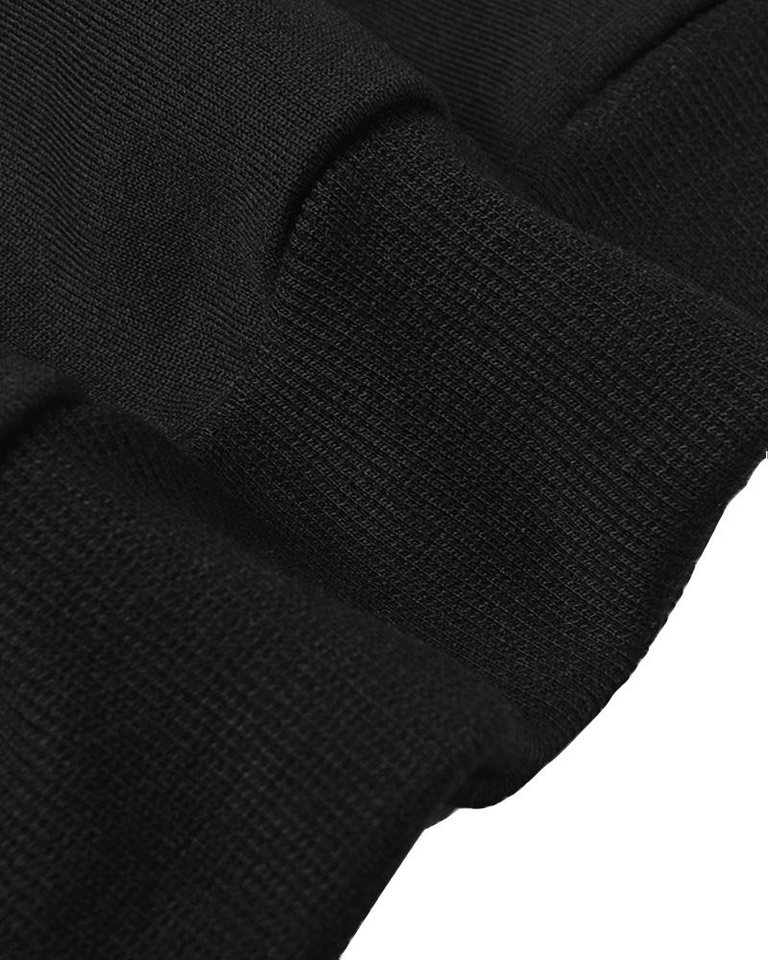 RMK Kapuzenpullover Damen Pullover Pulli Hoodie mit Kapuze Love Liebe Aufdruck L.O.V.E. – Bild 4 von 5