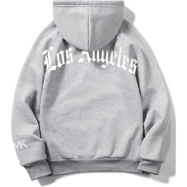 RMK Kapuzenpullover Herren Hoodie Pullover Langarmshirt Oversize Los Angeles mit Kapuze