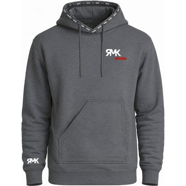 RMK Kapuzenpullover Herren Hoodie Pullover Winter Pocket
