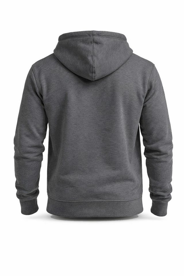 RMK Kapuzenpullover Herren Hoodie Pullover Winter Pocket – Bild 2 von 2