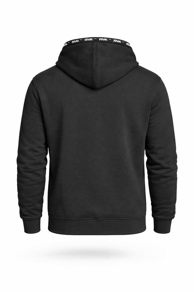 RMK Kapuzenpullover Herren Hoodie Pullover Winter Pocket – Bild 2 von 2