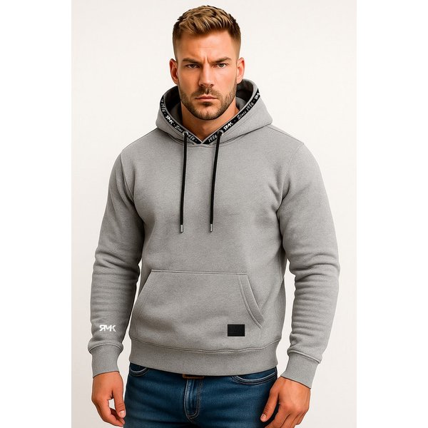 RMK Kapuzenpullover Invierno Basic Herren Winter Pullover Sweatjacke College Hoodie
