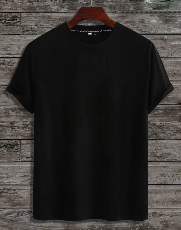 RMK T-Shirt Herren Shirt Rundhals Sommer Basic "Compass Kompass" aus 100% Baumwolle – Bild 2 von 2