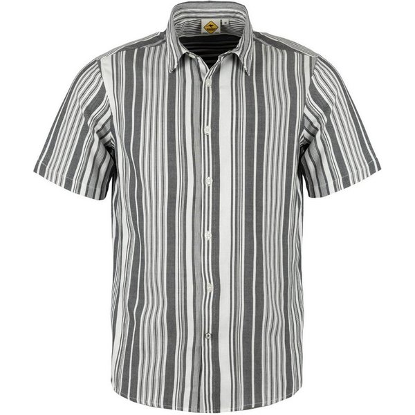 ROADSIGN australia Kurzarmhemd Essential Stripe (1, 1-tlg., 1) klassisches Streifenhemd für zeitlose und sportliche Outfits
