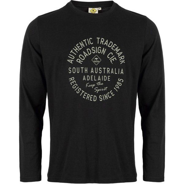 ROADSIGN australia Langarmshirt Trademark (1, 1-tlg., 1) mit Frontprint aus Baumwolle