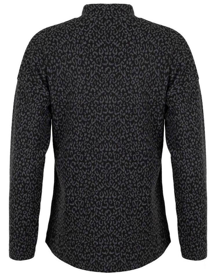 ROADSIGN australia Langarmshirt Wild Leo (1, 1-tlg., 1) aus Leo Jacquard & Tunnelzug am Kragen – Bild 2 von 2