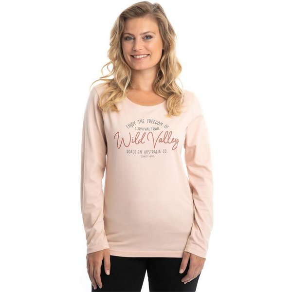 ROADSIGN australia Langarmshirt Wild Valley (1, 1-tlg., 1) aus 100 Prozent Baumwolle
