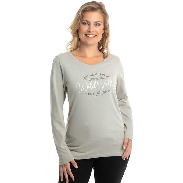 ROADSIGN australia Langarmshirt Wild Valley (1, 1-tlg., 1) aus 100 Prozent Baumwolle