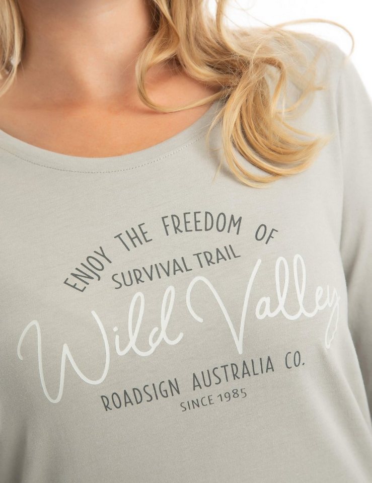 ROADSIGN australia Langarmshirt Wild Valley (1, 1-tlg., 1) aus 100 Prozent Baumwolle – Bild 3 von 5