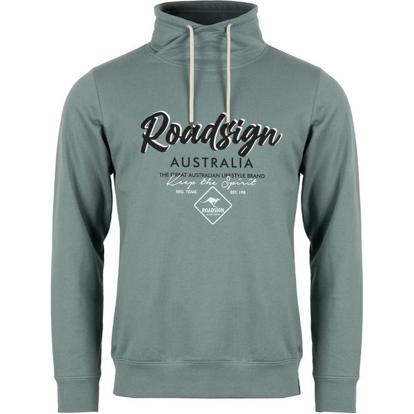 ROADSIGN australia Sweatshirt Edge (1, 1-tlg., 1) Tube mit Logo Print und Schalkragen