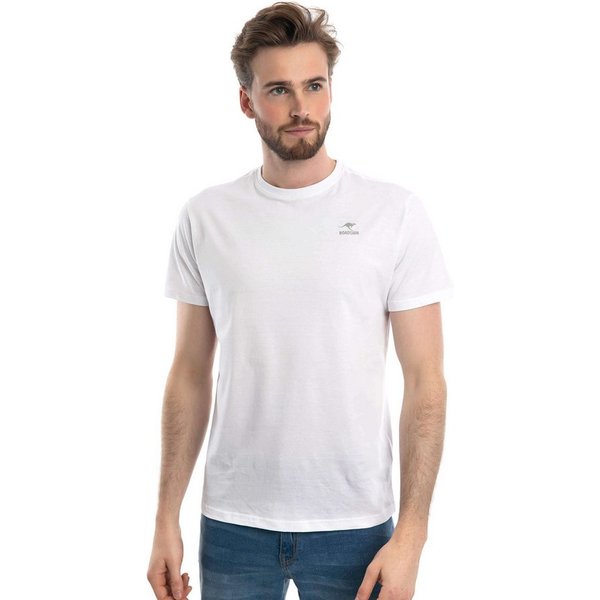 ROADSIGN australia T-Shirt Basic (1, 1-tlg., 1) mit Rundhalsausschnitt, 100 % Baumwolle (2-er Pack)