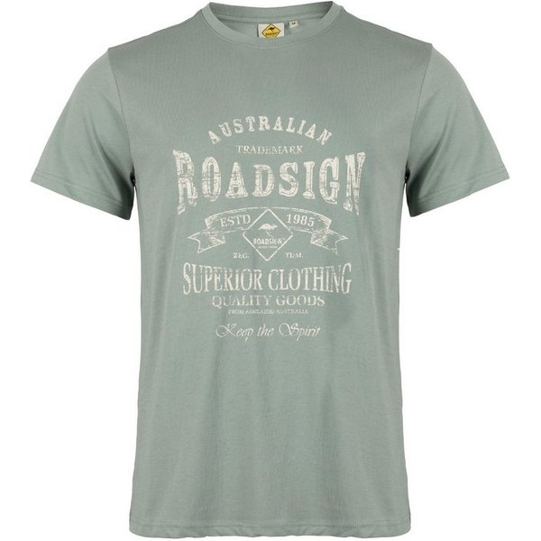 ROADSIGN australia T-Shirt Origin 85 (1, 1-tlg., 1) mit Frontprint im Australian Style, Rundhals, aus reiner Baumwolle