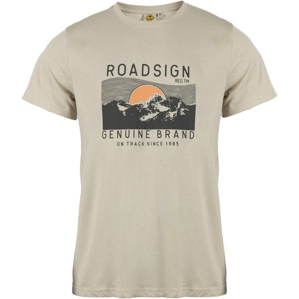 ROADSIGN australia T-Shirt Sunset (1, 1-tlg., 1) mit authentischem Roadsign Motiv, klassischer Schnitt, 100% Baumwolle