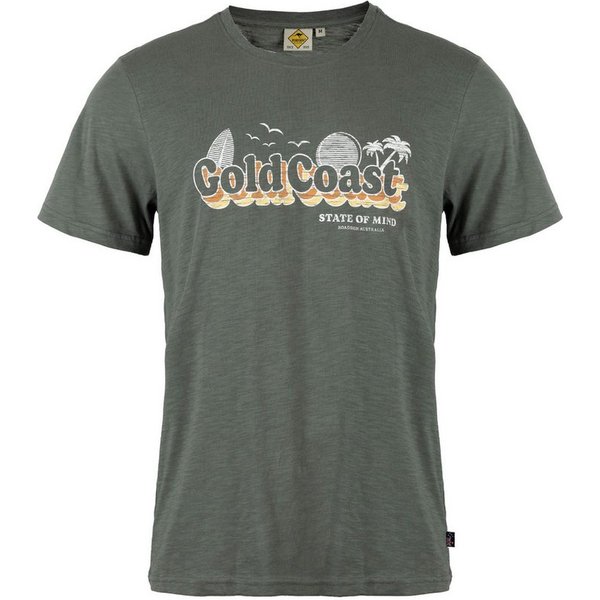 ROADSIGN australia T-Shirt Sunset Coast (1, 1-tlg., 1) Markantes Printmotiv mit Rundhals, entspannter Beachlook