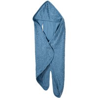 Roba Baby-Einschlagdecke 'Seashells' indigo