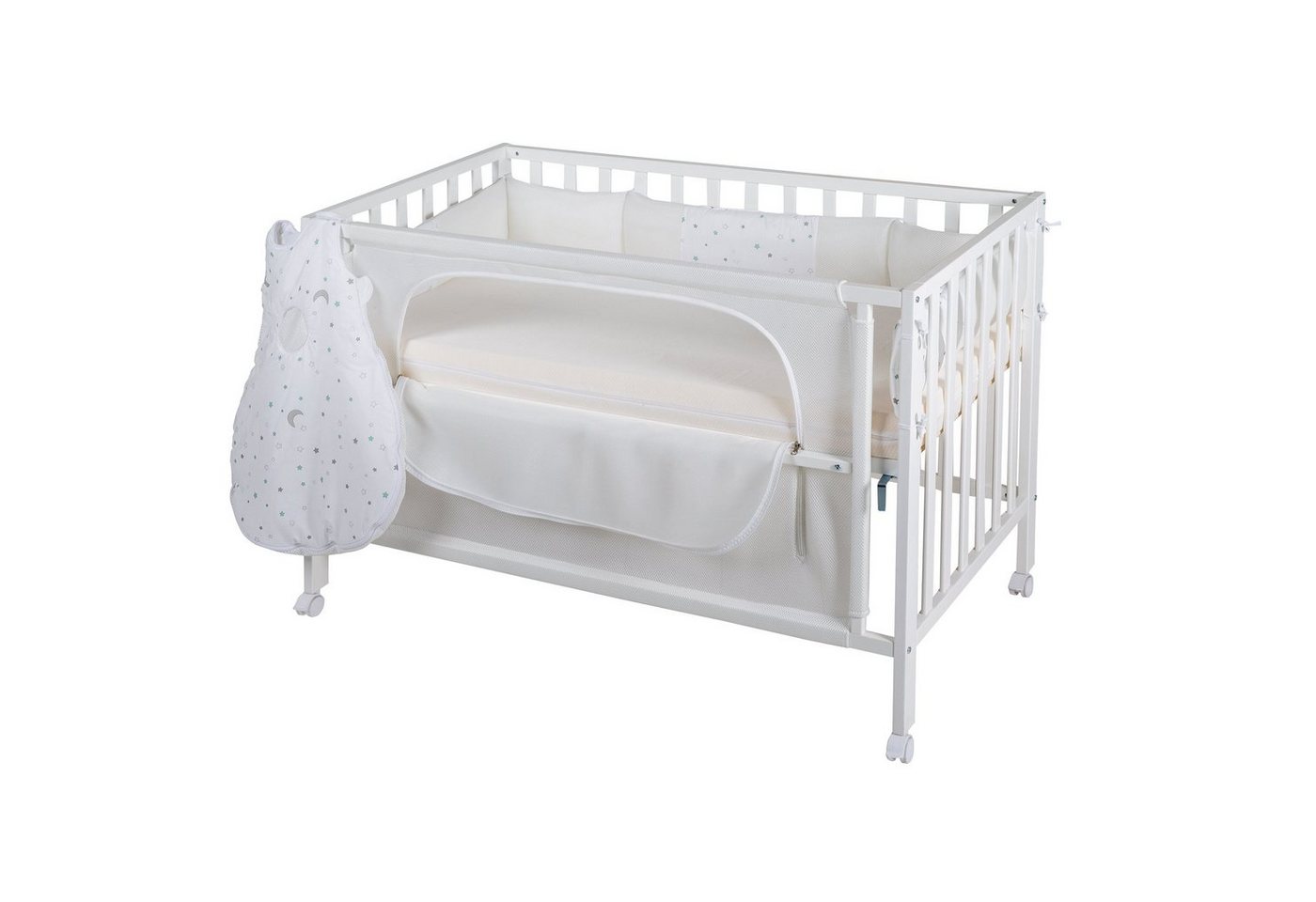 roba® Beistellbett Room Bed safe asleep®, Beistellbett inkl. Ausstattung – Bild 5 von 5