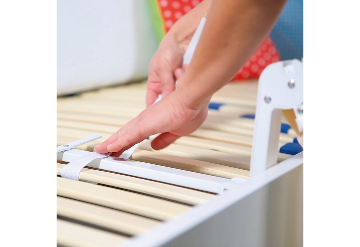 roba® Bettschutzgitter Klipp-Klapp, Rausfallschutz für Babys & Kinder, klappbar – Bild 5 von 5