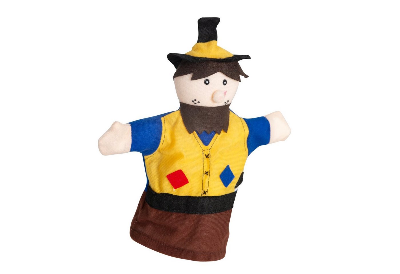 roba® Handpuppe Kasperlefiguren (6-tlg), Kasperlefiguren aus Stoff, für Puppentheater & Rollenspiel – Bild 5 von 5