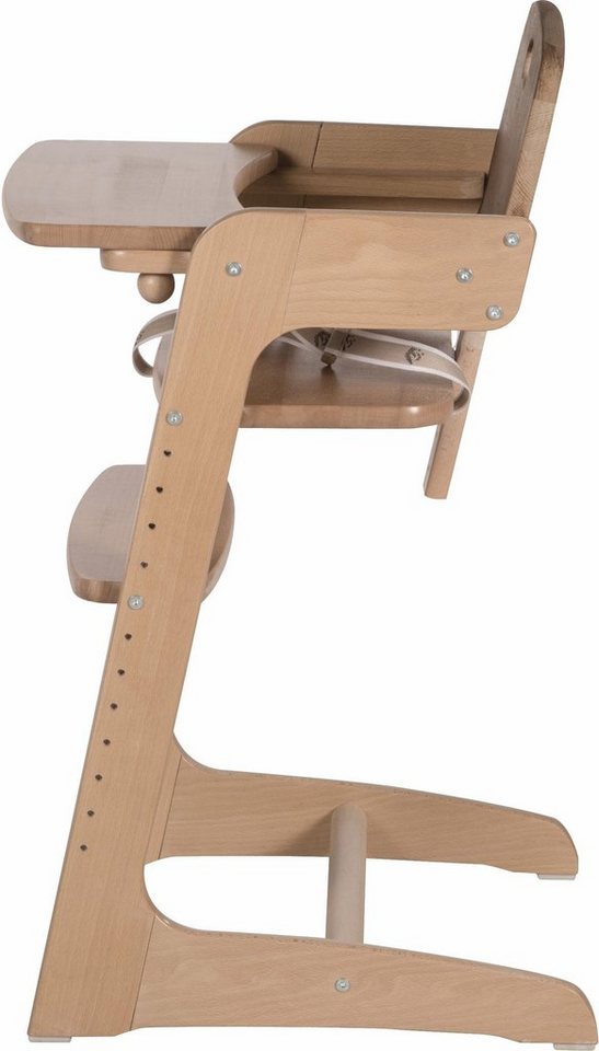 roba® Hochstuhl Treppenhochstuhl, Kid Up, natur, aus Holz – Bild 2 von 4