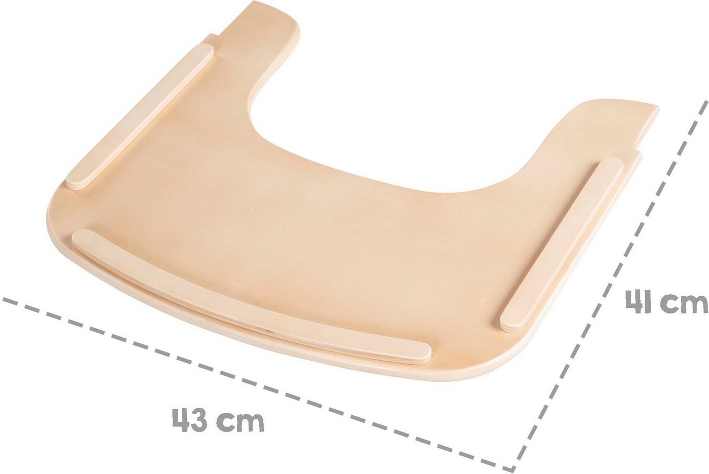 roba® Hochstuhltablett Essbrett, Sit Up Flex, Holz – Bild 4 von 5