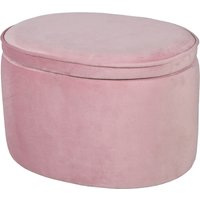 ROBA Kinderhocker (oval mit Aufbewahrung, Mauve)