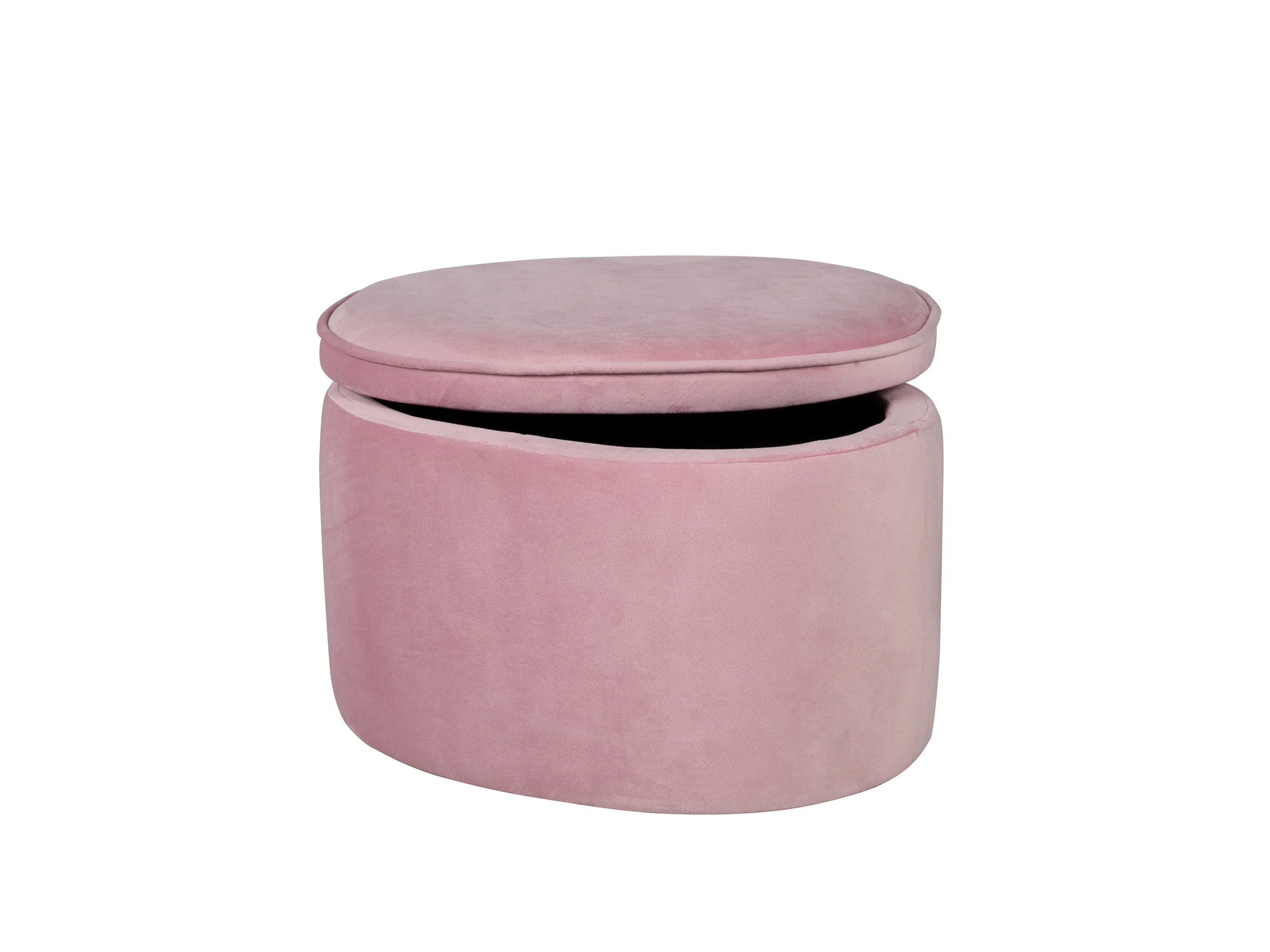 ROBA Kinderhocker (oval mit Aufbewahrung, Mauve) – Bild 2 von 4