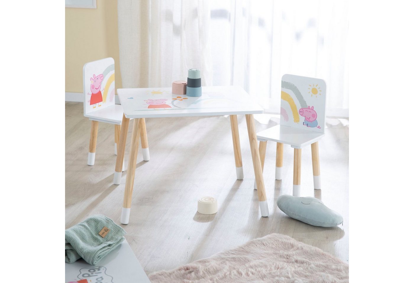 roba® Kindersitzgruppe Peppa Pig, (3-tlg) – Bild 4 von 5