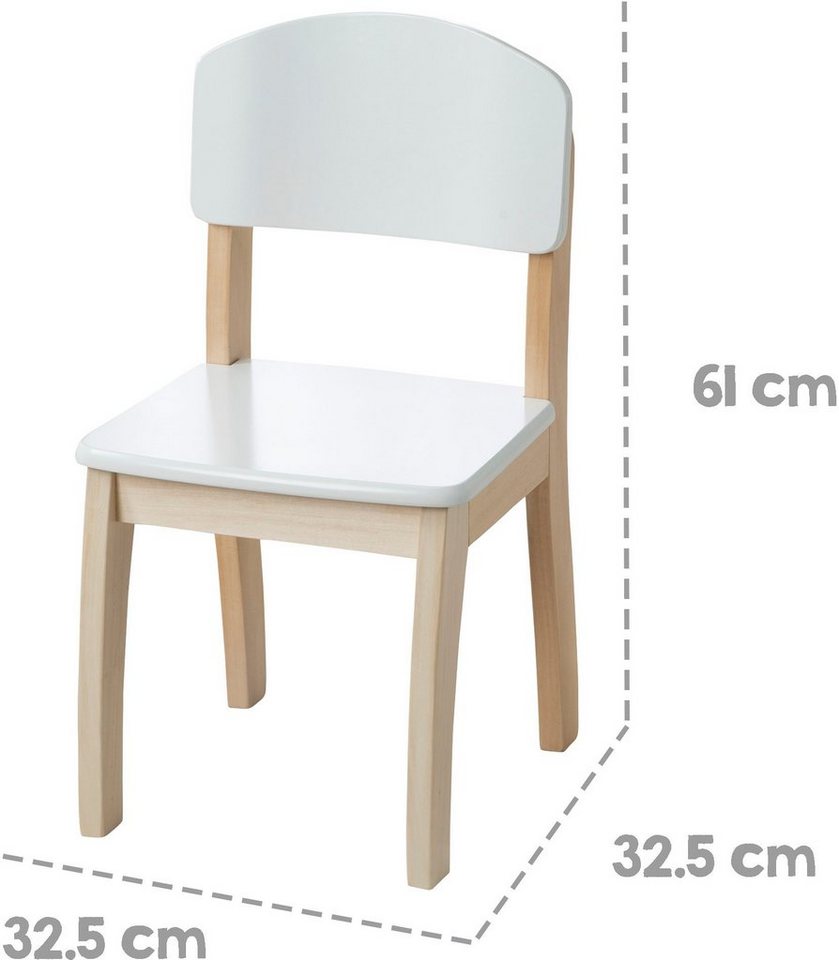 roba® Kinderstuhl weiß – Bild 2 von 2
