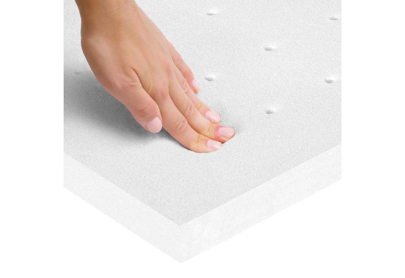 Laufgitter-Matratze safe asleep®, roba®, 4 cm hoch, für 6-eckige Laufgitter – Bild 5 von 5