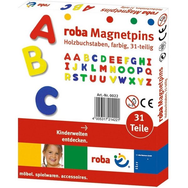 roba® Magnet Magnetbuchstaben (31-St)