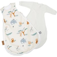 Roba Schlafsack Air PLUS 'safe asleep', 2 Tlg, Größe 56/62 Savanna Friends safe asleep®