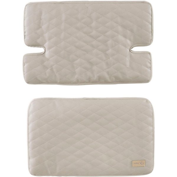 roba® Sitzverkleinerer Greyish gesteppt, (Set, 2-tlg), passend zu den Hochstühlen 'Nature Up'