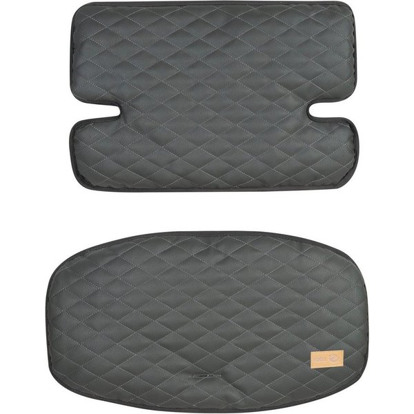 roba® Sitzverkleinerer Sit Up Luxe, graphite gesteppt, 2-teilig, (2-tlg)