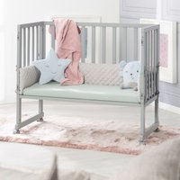 Roba Spannbettlaken Jersey, 45x90 cm und 40x90 cm Lil Planet frosty green