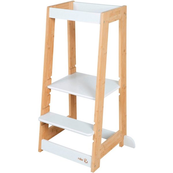 roba® Stehhilfe Lernturm Bambus