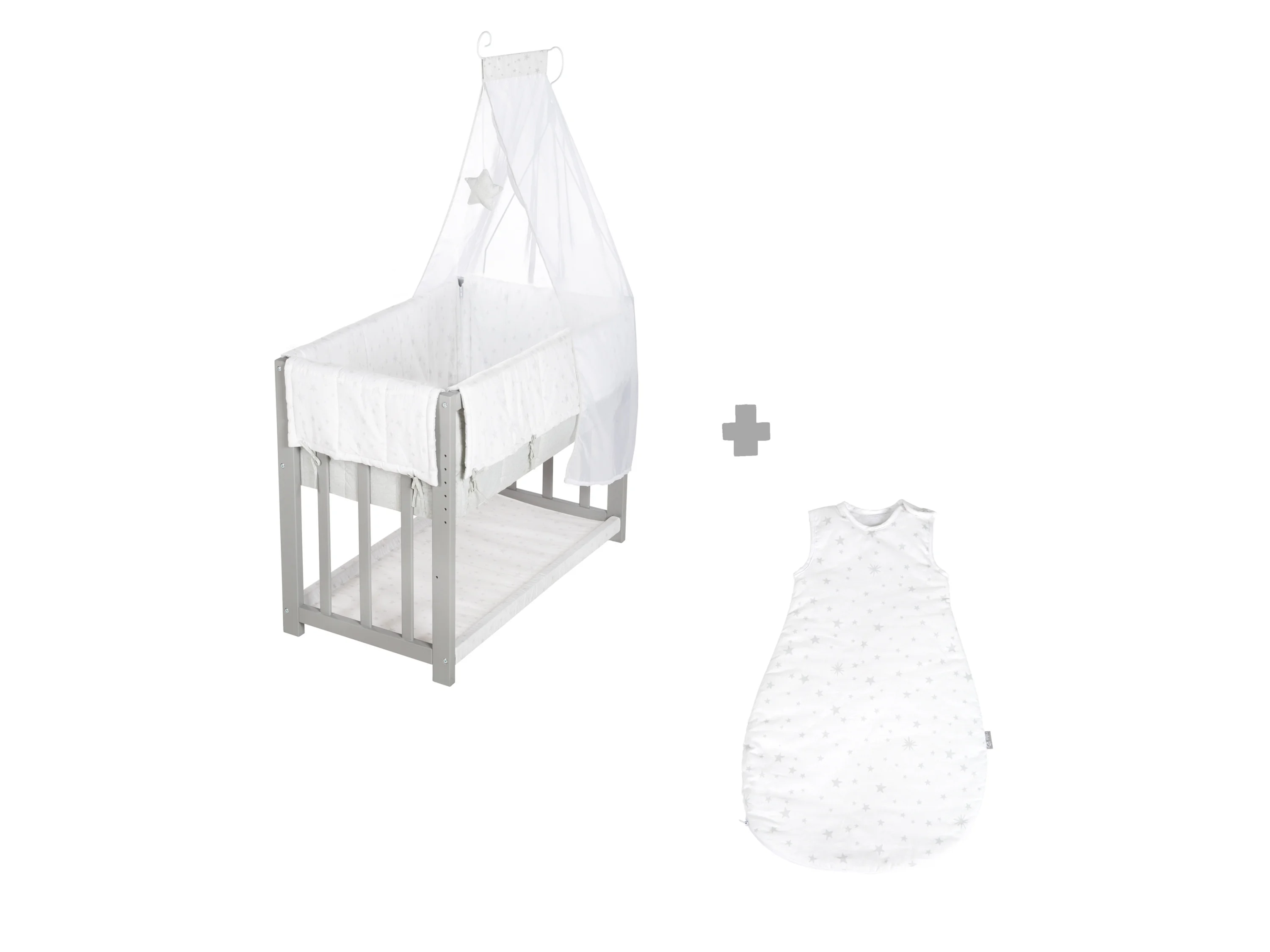 ROBA Stubenbett 4 in 1 mit Schlafsack (sparkles) – Bild 3 von 4