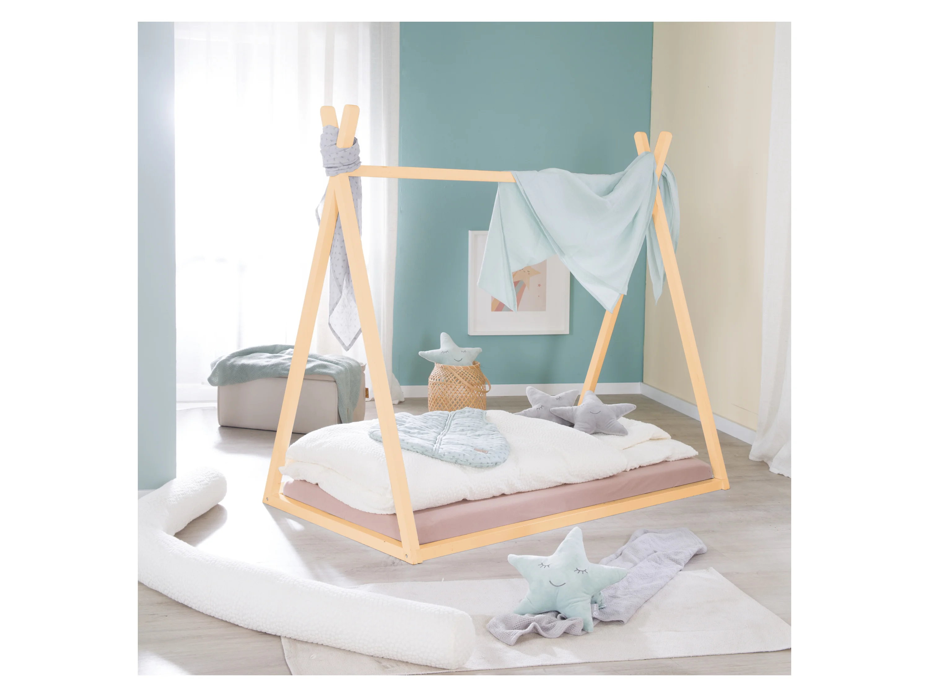 ROBA Tipibett »Montessori« (Bambus) – Bild 2 von 4