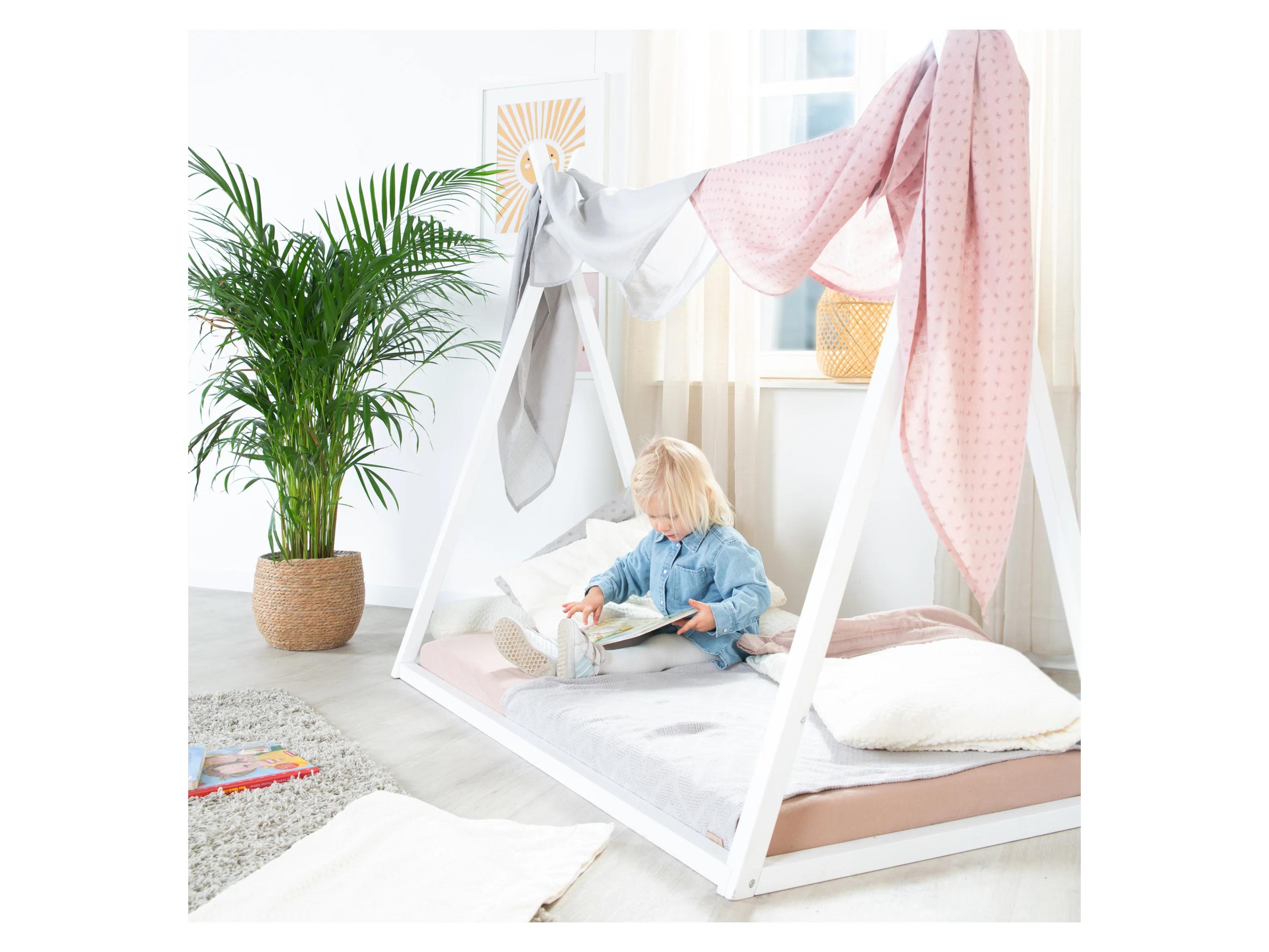 ROBA Tipibett »Montessori« (Weiß) – Bild 4 von 4