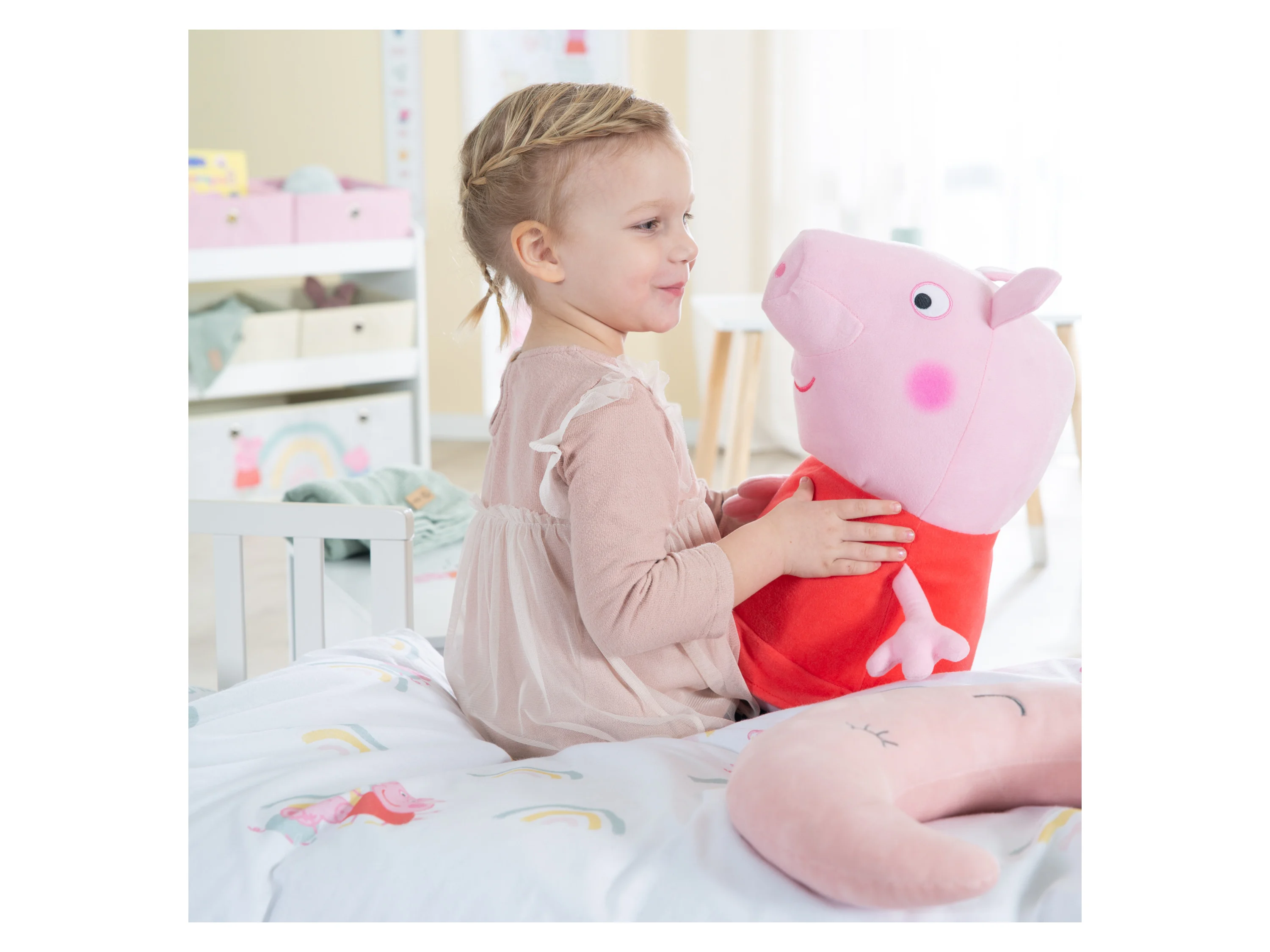 Roba Toddler-Themen-Komplettbett, 70x140 cm Peppa Pig – Bild 4 von 4