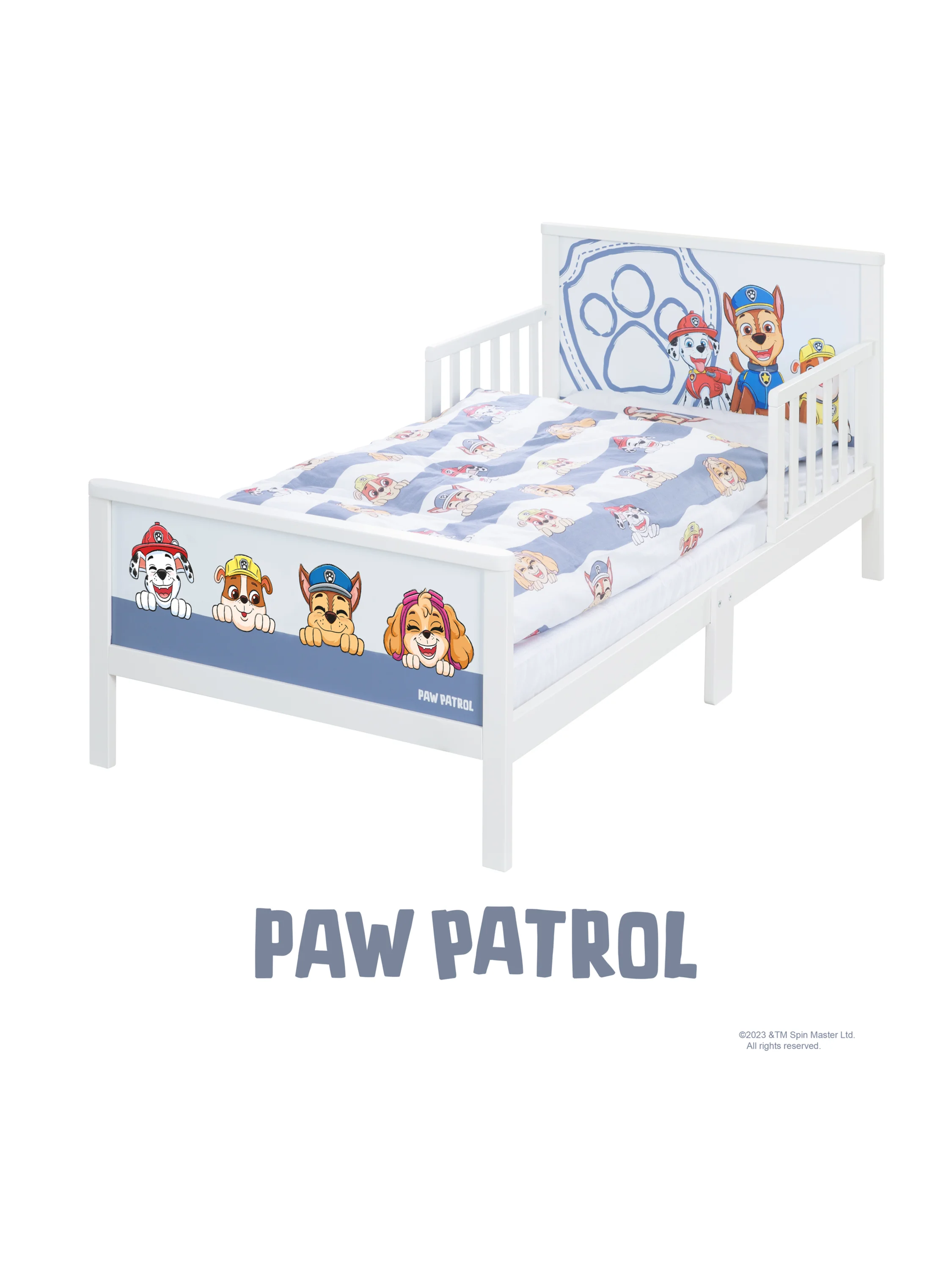 Roba Toddler-Themen-Komplettbett, 70x140 cm Paw Patrol – Bild 4 von 4