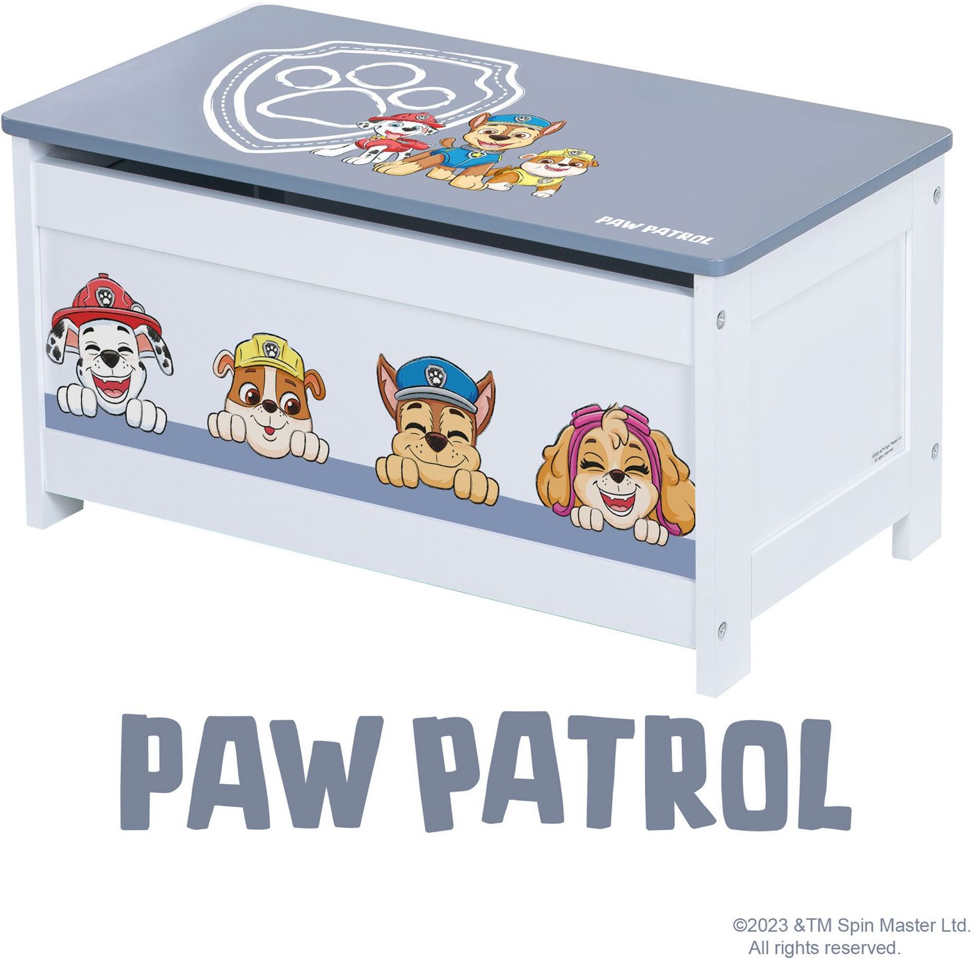 roba® Truhe PAW Patrol, mit Deckelbremse – Bild 2 von 5