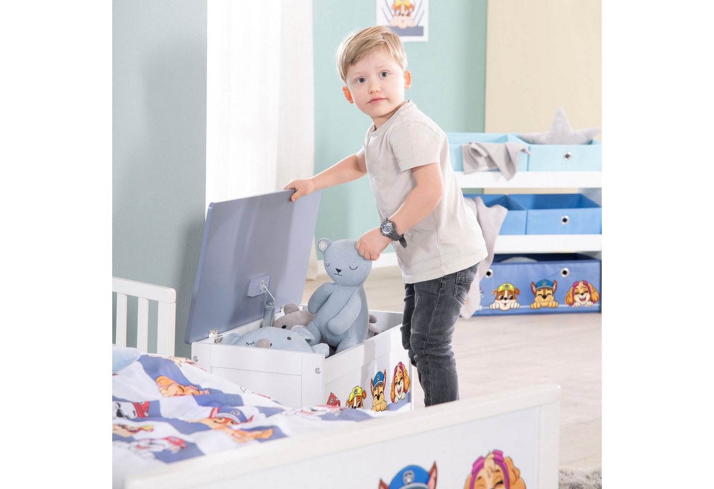 roba® Truhe PAW Patrol, mit Deckelbremse – Bild 4 von 5