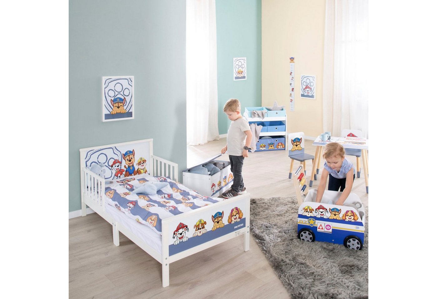 roba® Truhe PAW Patrol, mit Deckelbremse – Bild 5 von 5
