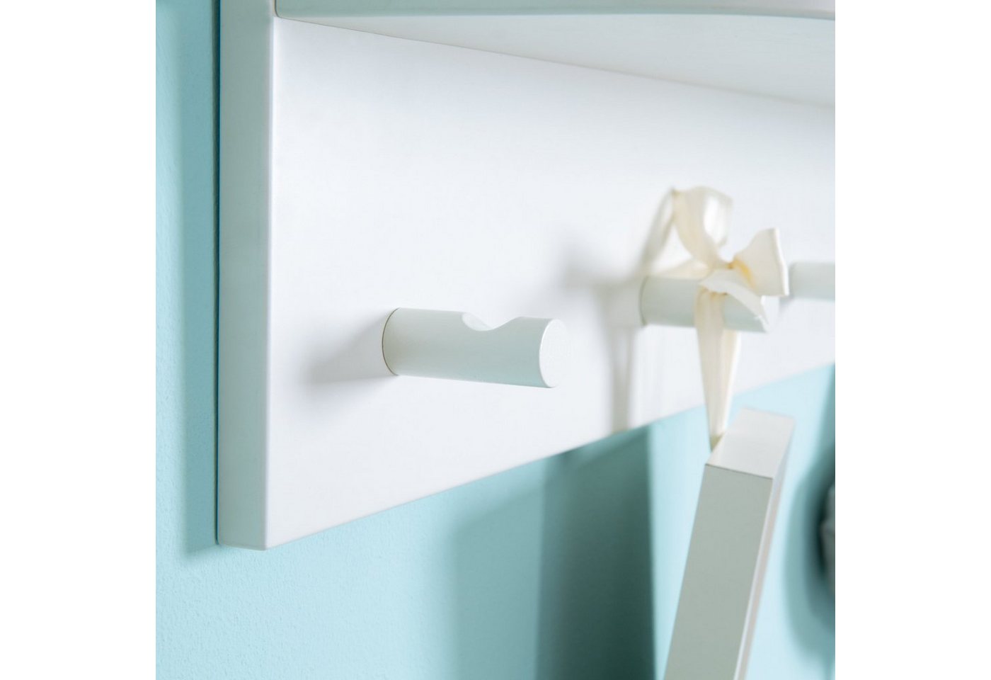 roba® Wandregal Garderobe Dreamworld, mit 5 Garderobenhaken und Ablagefläche – Bild 4 von 4