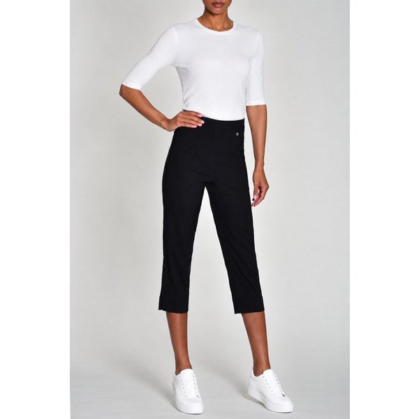 ROBELL Caprihose MARIE-Capri-Hose,3/4 leichte Sommerhose, elastischer Bund, Schlupfhose ... richtig FÜR DIESEN SOMMER !