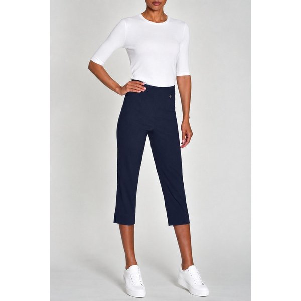 ROBELL Caprihose MARIE-Capri-Hose,3/4 leichte Sommerhose, elastischer Bund, Schlupfhose ... richtig FÜR DIESEN SOMMER !