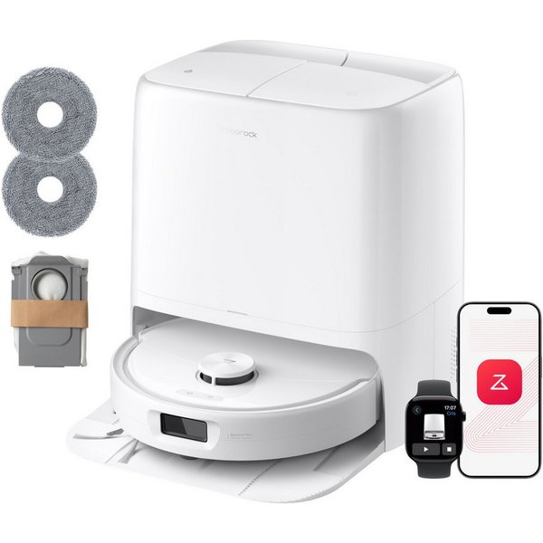 Roborock Saugroboter Qrevo 2 Pro Saugroboter mit Wischfunktion, 25.000 Pa