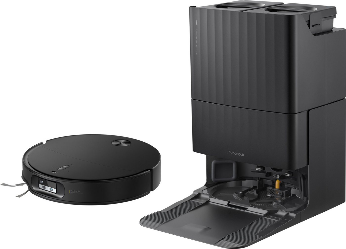 Roborock Saugroboter Qrevo Edge 2X, 60 W, mit Beutel, 25.000 Pa HyperForce-Saugkraft, Multifunktionsstation – Bild 3 von 5