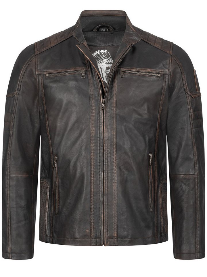 Rock Creek Lederjacke Herren Lederjacke H-383 – Bild 2 von 5