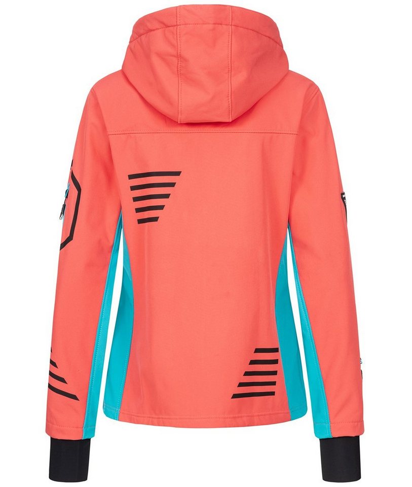 Rock Creek Softshelljacke Damen Softshelljacke Wanderjacke D-402 – Bild 3 von 5